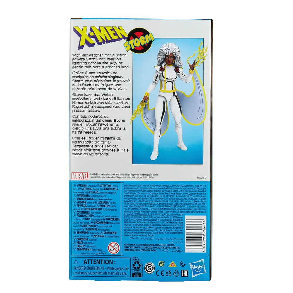 Accessible Storm figure for collectors aged 4 and up with collectible appeal.