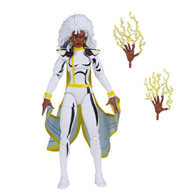 Hasbro Marvel Legends Storm action figure in 90s animated style for display and posing.