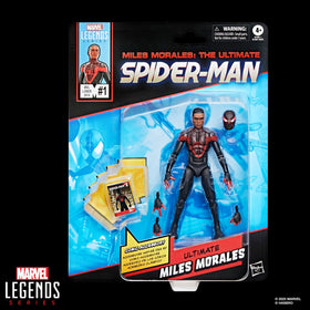 Hasbro Miles Morales pose option image showing articulation for dynamic poses