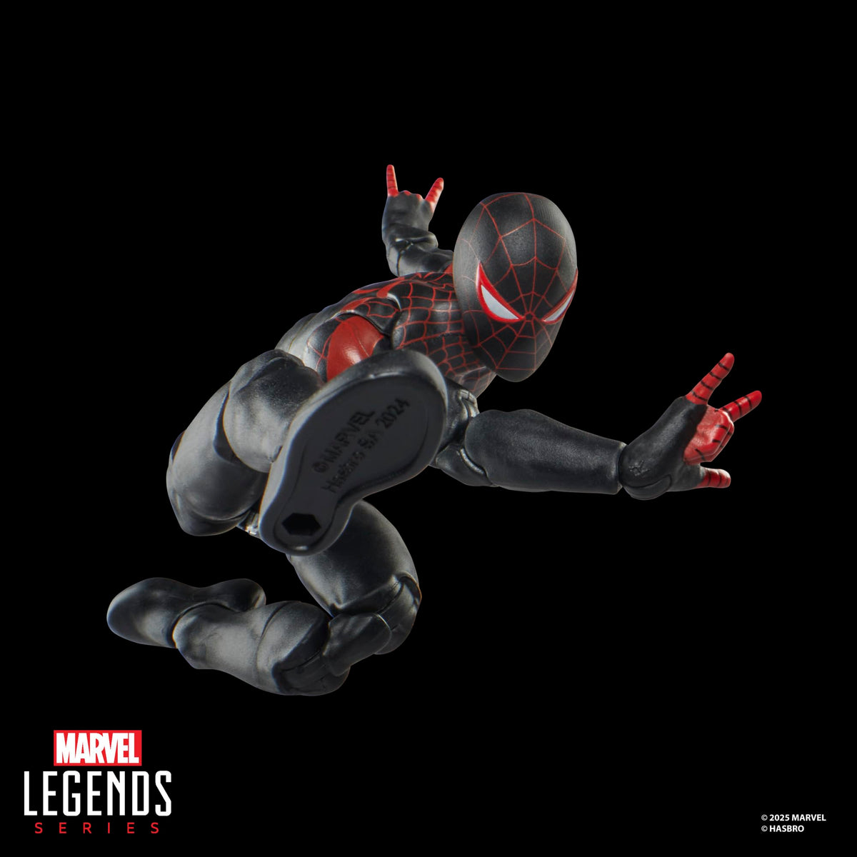 Six-inch scale Miles Morales figure for shelf display and diorama setups