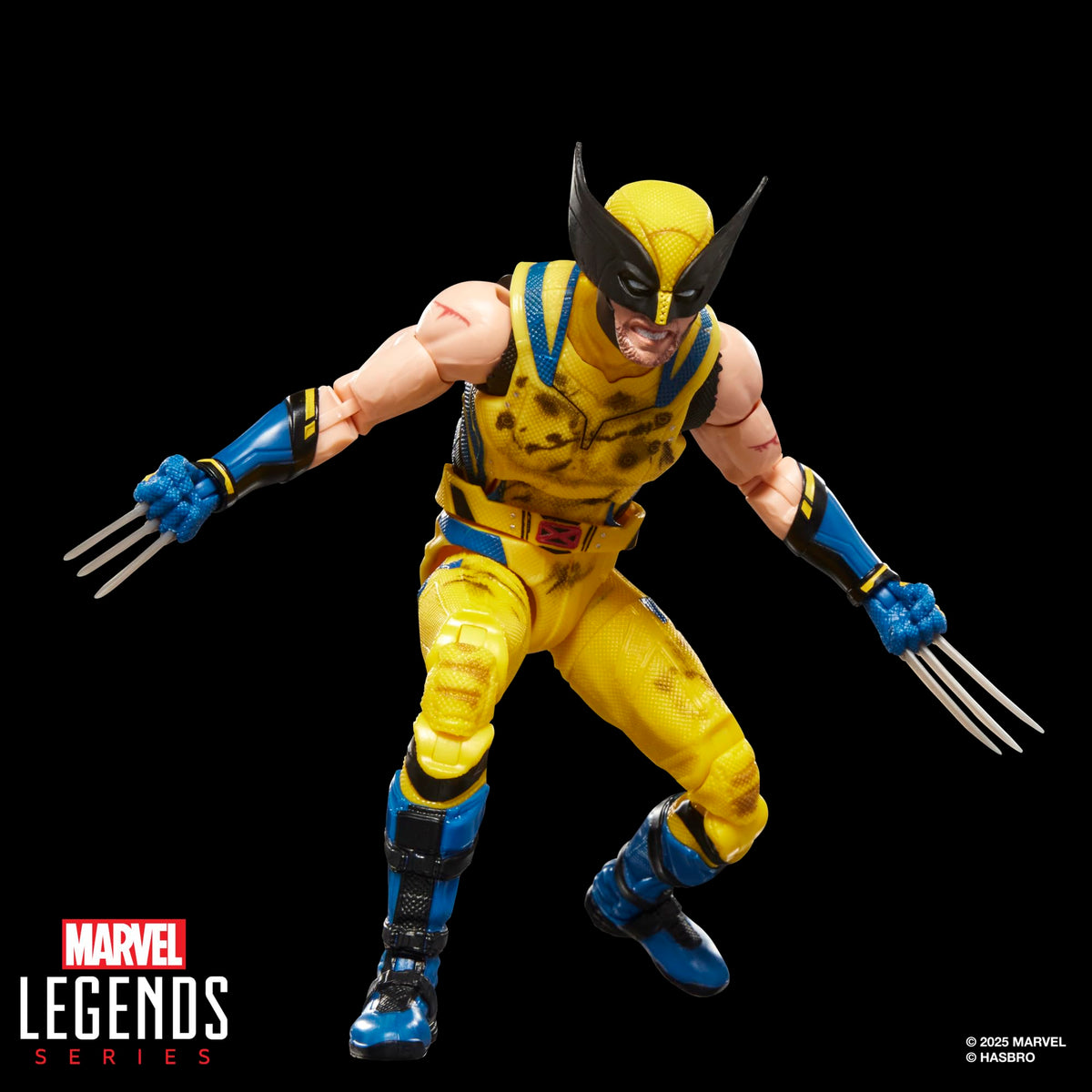 Hasbro Marvel Legends battle-damaged suit detail adds authenticity for display storytelling.