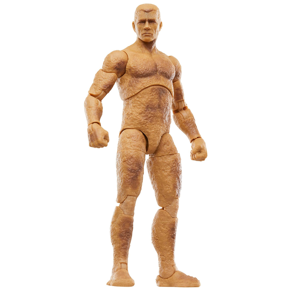 Hasbro Marvel Sandman figure front view, great for display and dynamic posing.