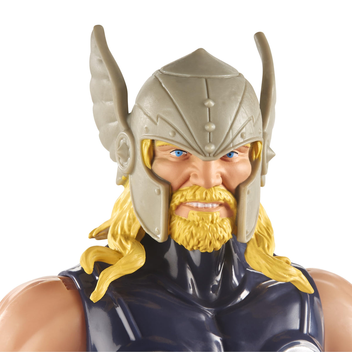 Hasbro Marvel Thor Titan Hero 12-inch figure with articulation points for dynamic poses.