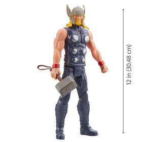 Hasbro Marvel Thor Titan Hero figure compatible with Avengers play sets.