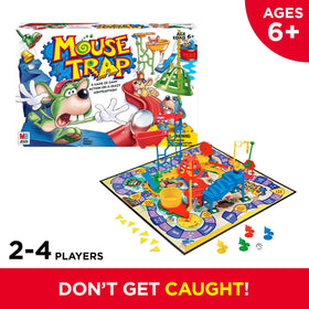 Hasbro Mouse Trap building parts ready to assemble the trap