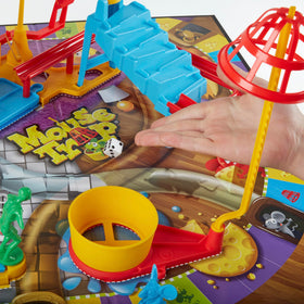 Hasbro Mouse Trap trap chamber focuses on the suspenseful chain reaction.