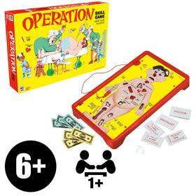 Hasbro Operation requires two AA batteries for the buzzer.