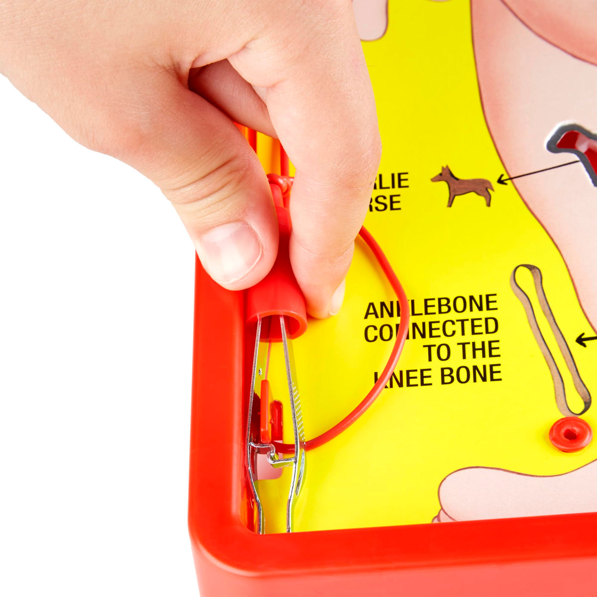 Hasbro Operation money cards on the back add friendly competition.