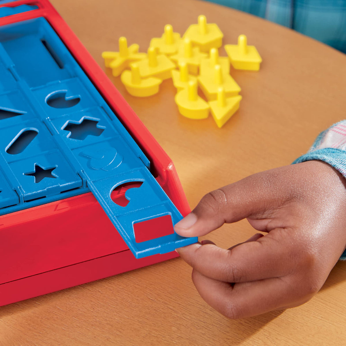 Hasbro Gaming Perfection solo play setup for focused practice