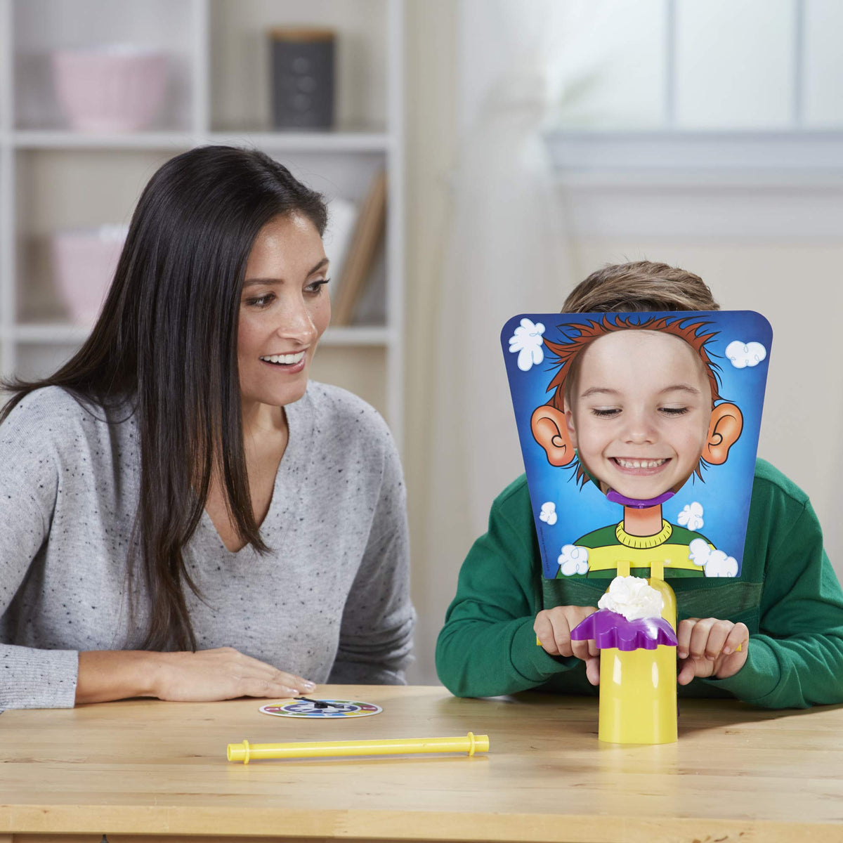 Hasbro Pie Face Game Connector shown for Chain Reaction mode.