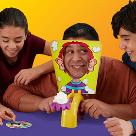 Hasbro Pie Face Game scoreboard image hints at scoring with fun tension