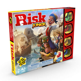 Hasbro Risk Jr game pieces: ship counters ready for treasure conquest.