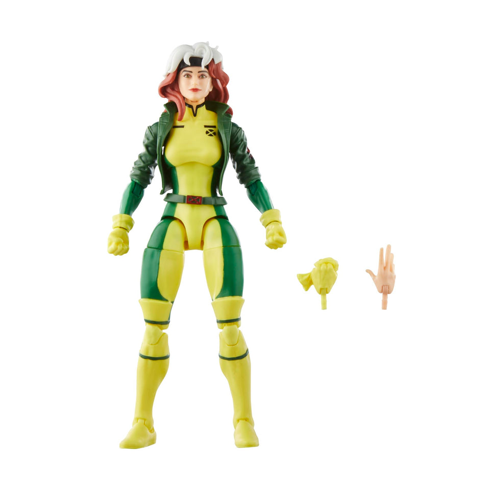Hasbro Rogue figure front view, perfect for display and posing in fans' collections.