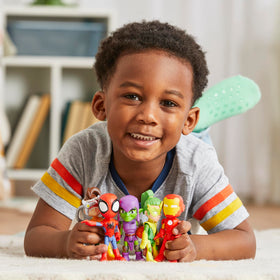 Hasbro Green Goblin figure for mischievous challenges and pretend mission moments