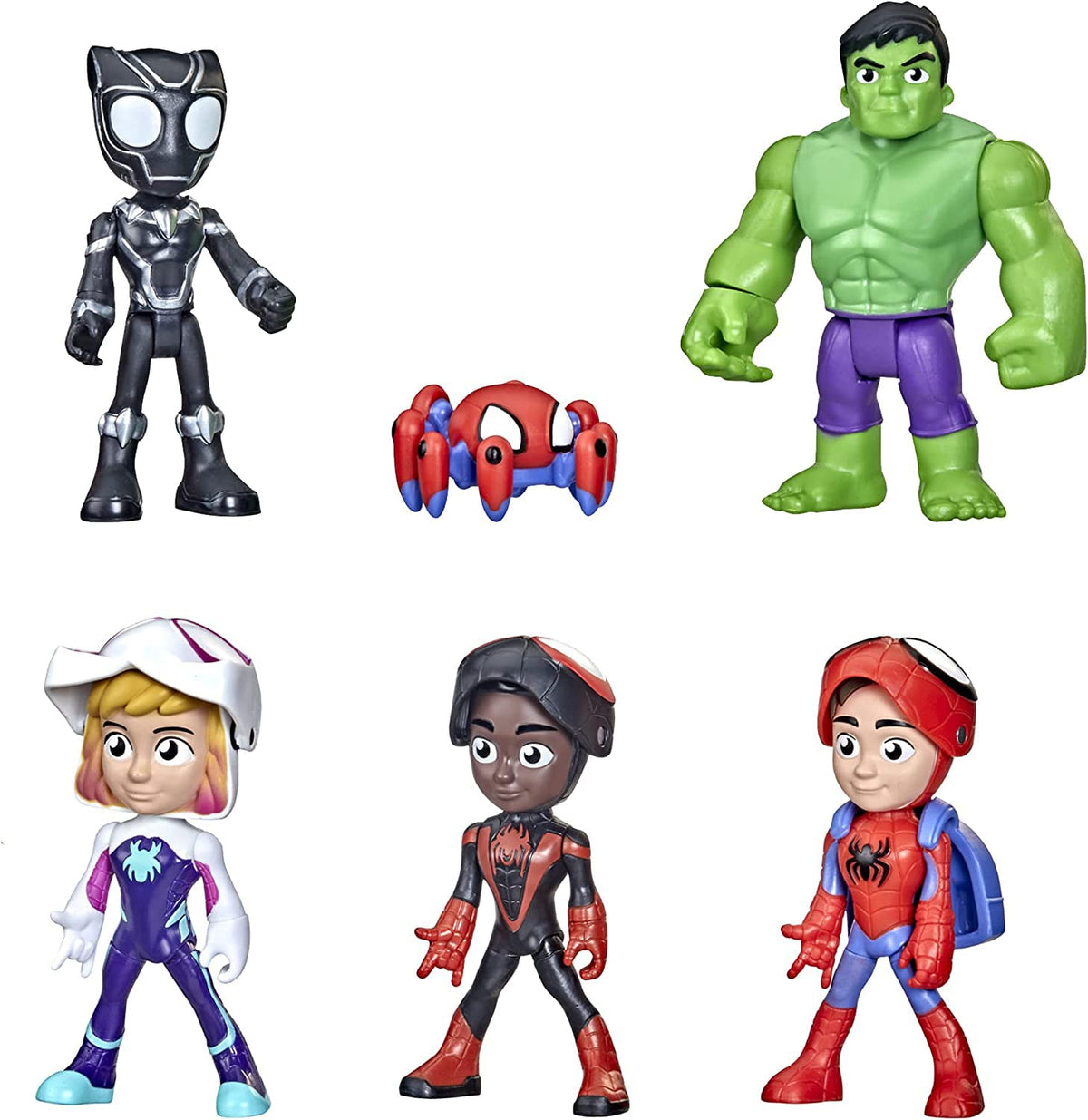 Hasbro Spidey hero reveal multipack figures for imaginative pretend missions.