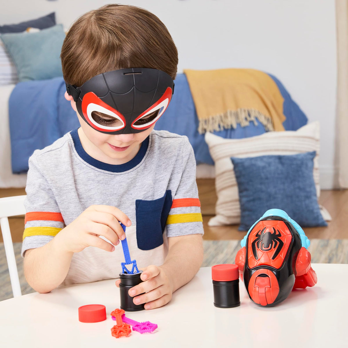 Disney Jr.-inspired Spidey design connects with young fans.