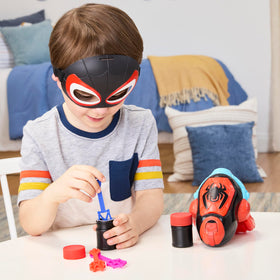 Disney Jr.-inspired Spidey design connects with young fans.