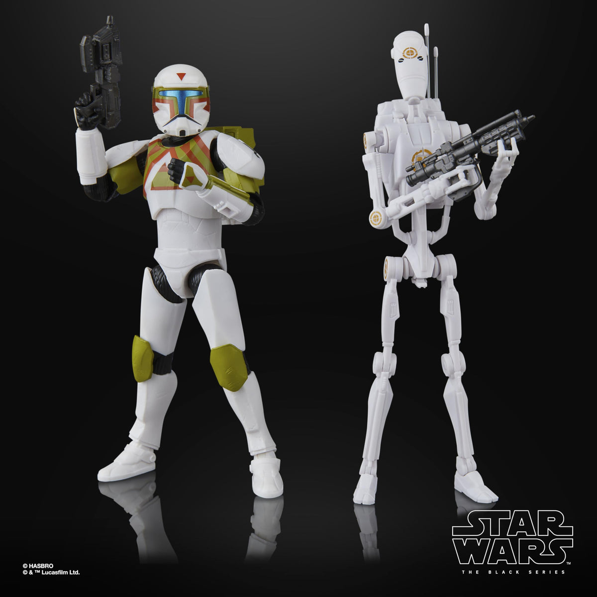 Hasbro STAR WARS 6-inch figures with multiple articulation points