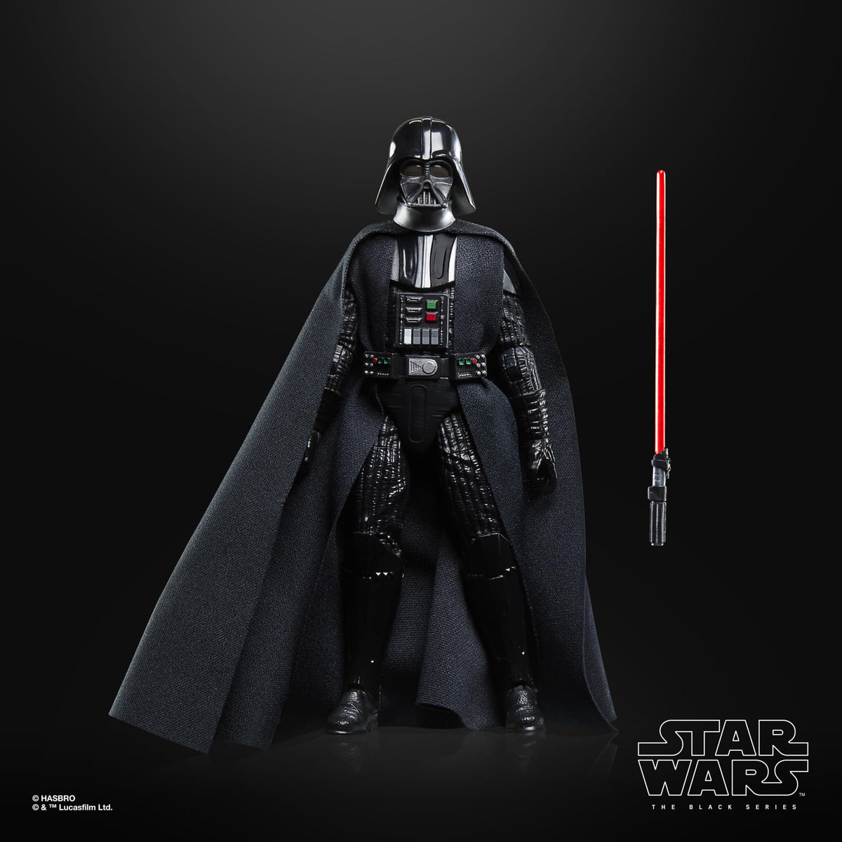 Hasbro Star Wars Black Series Archive Darth Vader packaging option for nostalgic display