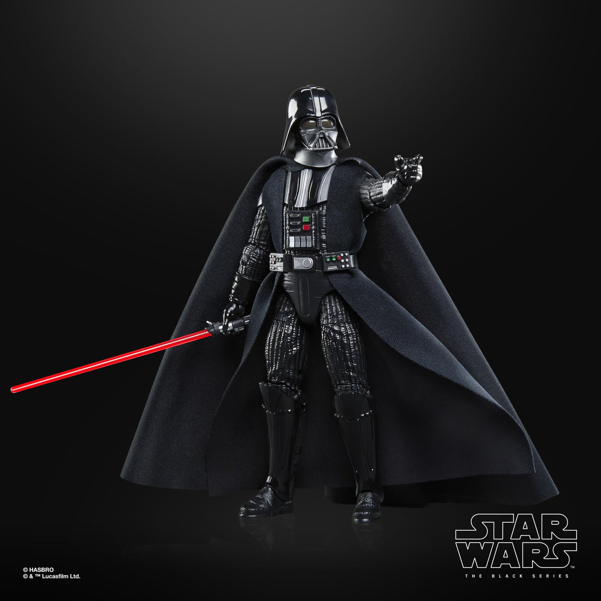Hasbro Star Wars Black Series Archive Darth Vader soft cape enhances realistic drape