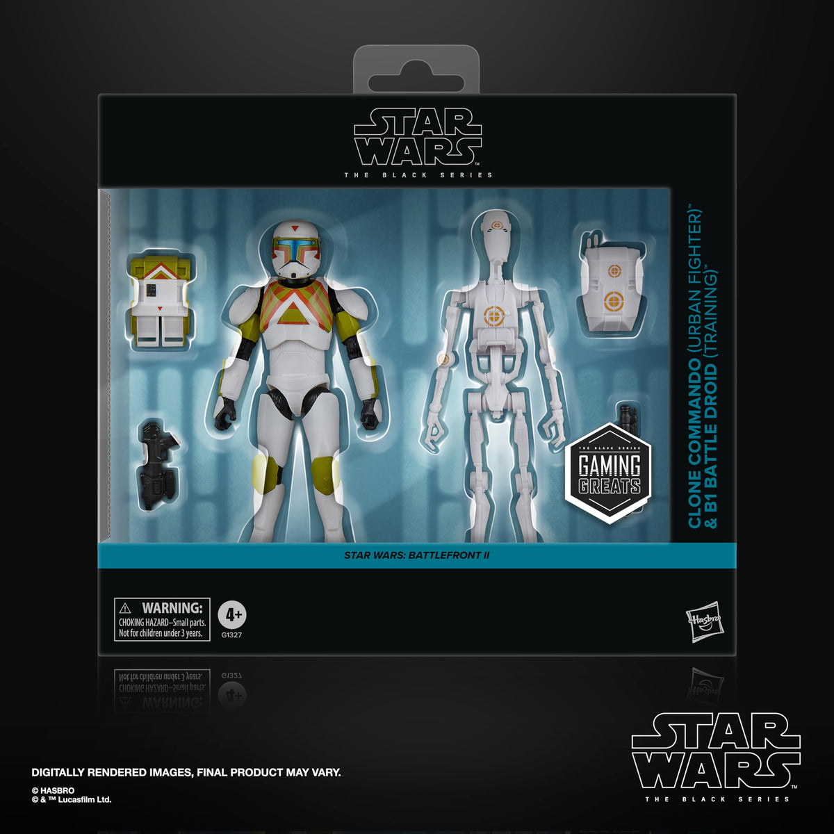 Hasbro STAR WARS B1 Battle Droid Training pose for dynamic scenes