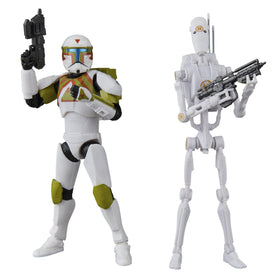 Hasbro STAR WARS Clone Commando Urban Fighter front view for display
