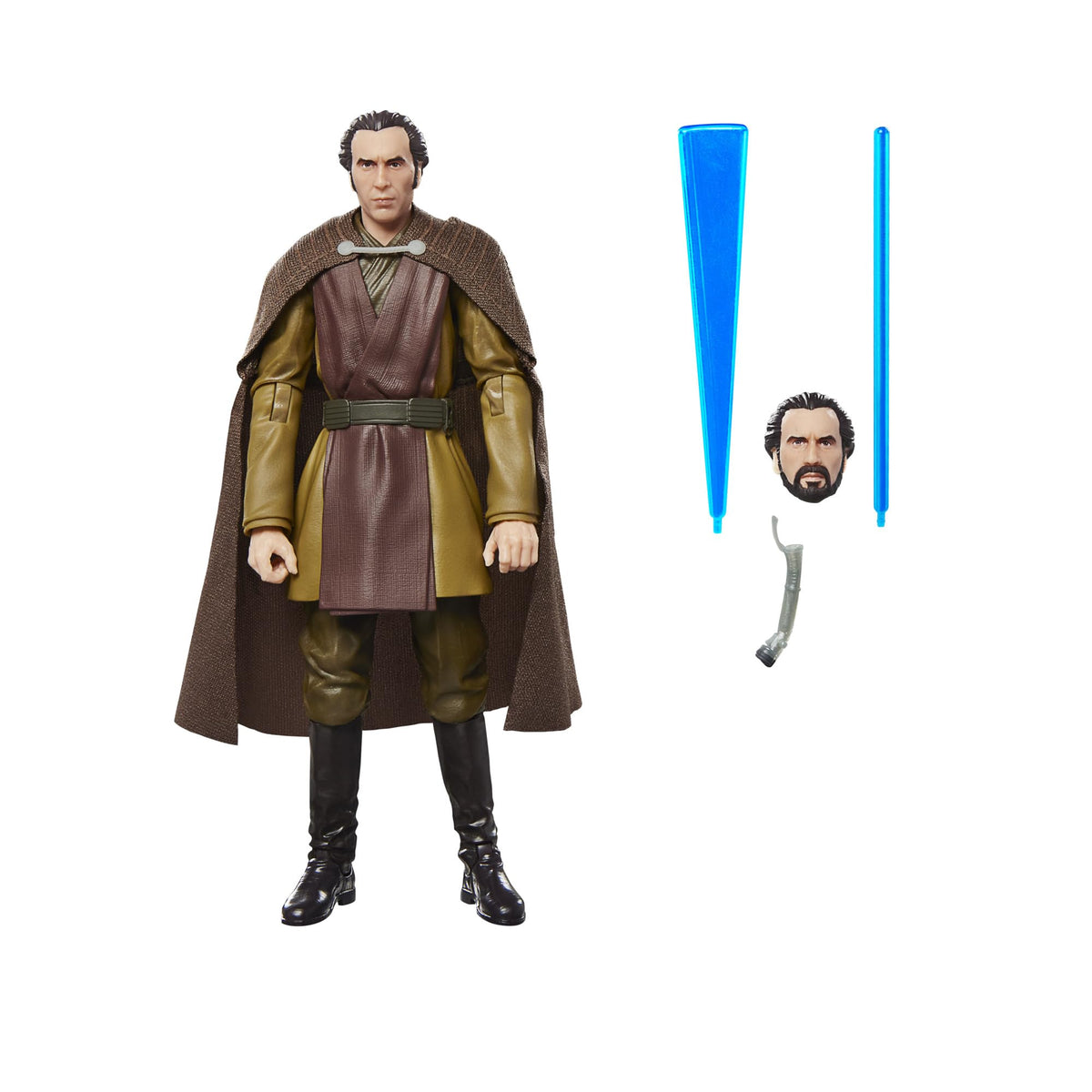 Hasbro Star Wars Dooku 6-inch figure ready for display with premium sculpt.