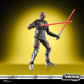 Maul Shadow Lord with two red Lightsabers for authentic duel poses