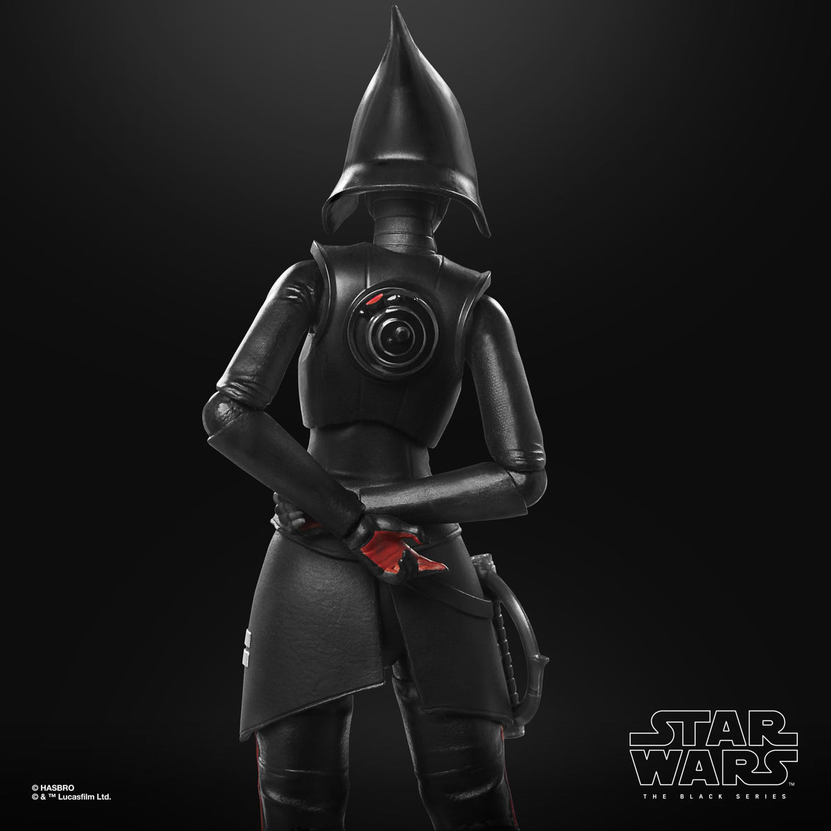 Hasbro STAR WARS Seventh Sister Inquisitor face mask detail enhances accurate character styling.