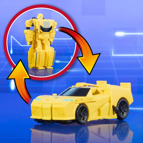 Hasbro Transformers Wheeljack robot-to-car flip for repetitive action play