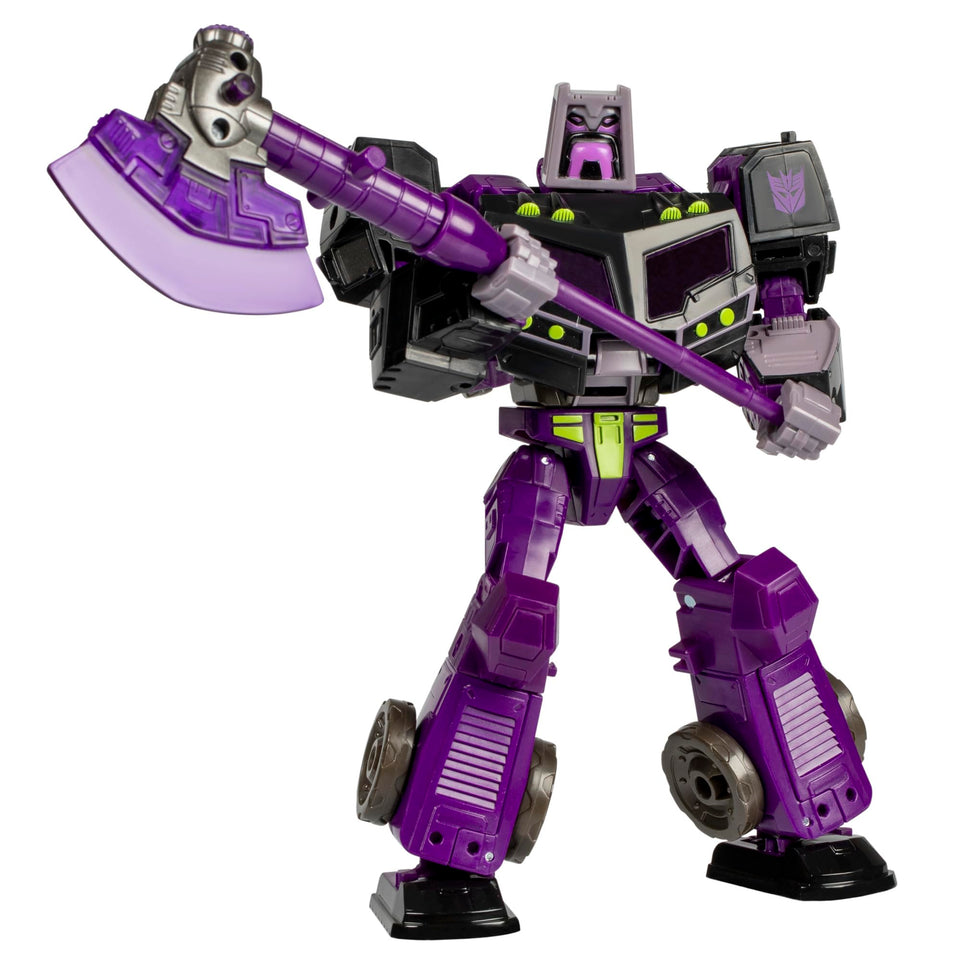 Hasbro Transformers Motormaster Animated Universe robot pose for display and play