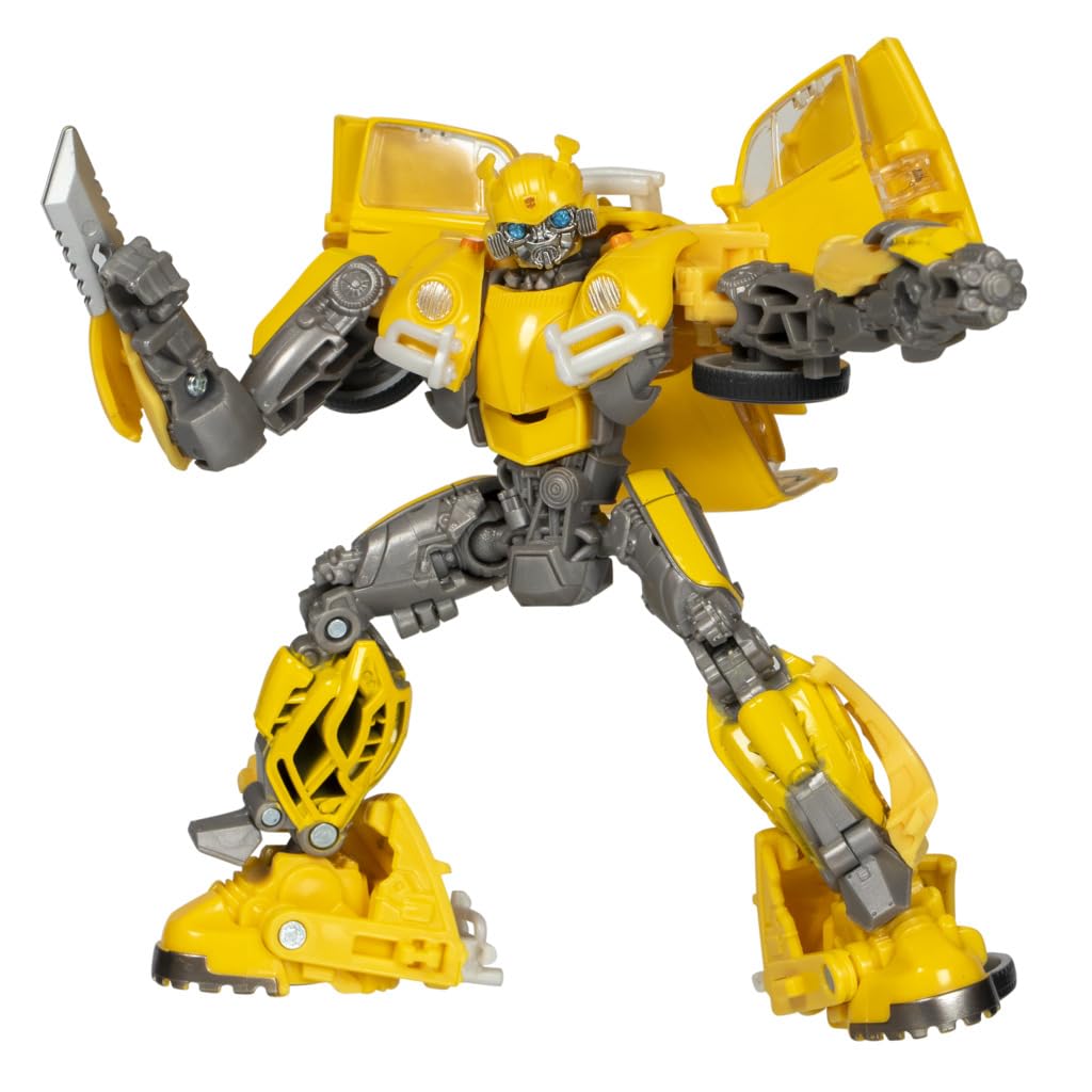 Hasbro Bumblebee Deluxe Studio Series robot mode for dynamic display