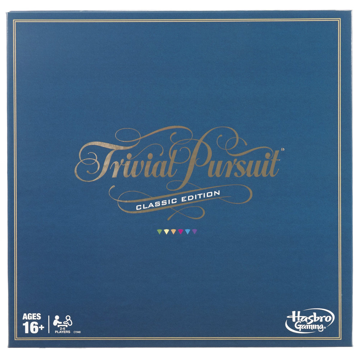 Hasbro Trivial Pursuit question cards offering hundreds of trivia prompts.