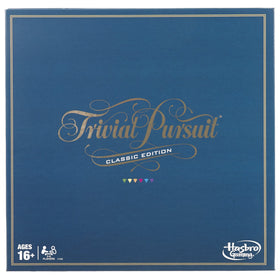 Hasbro Trivial Pursuit question cards offering hundreds of trivia prompts.