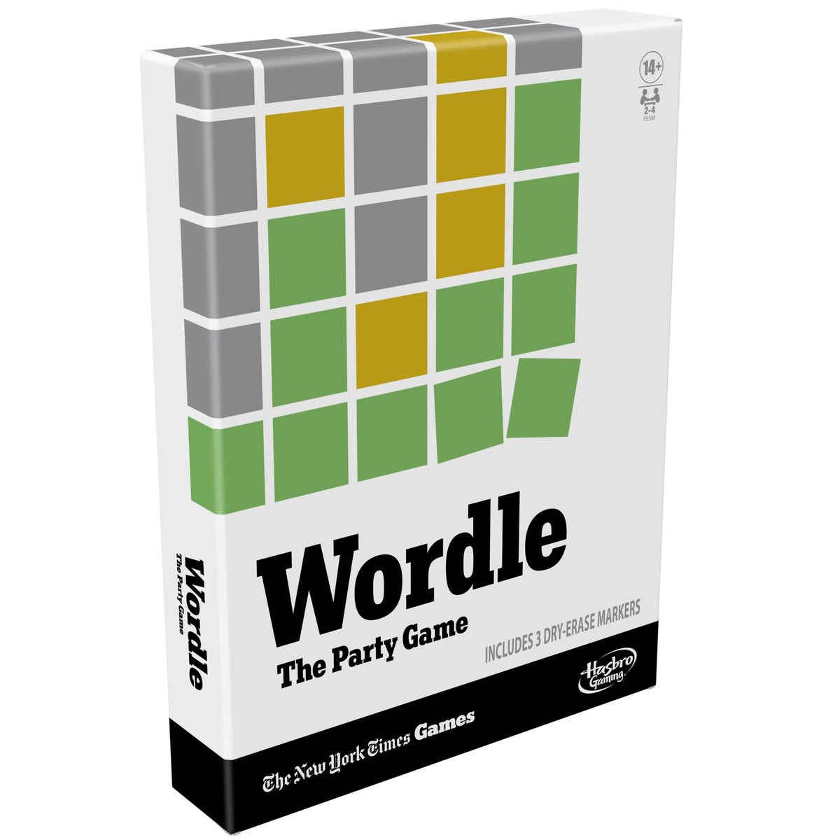 Hasbro Wordle Party Game teams mode supports group play.