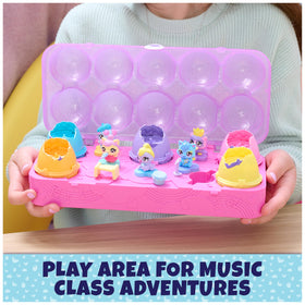 Hatchimals Alive kazoo accessory adds whimsical sound effects to playtime.
