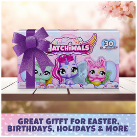 Hatchimals Alive bunny figure brings cheerful, classic charm to play.
