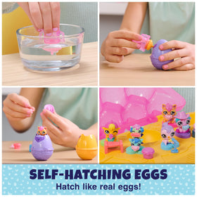 Hatchimals Alive DJ dragon twins ready to join musical pretend play.