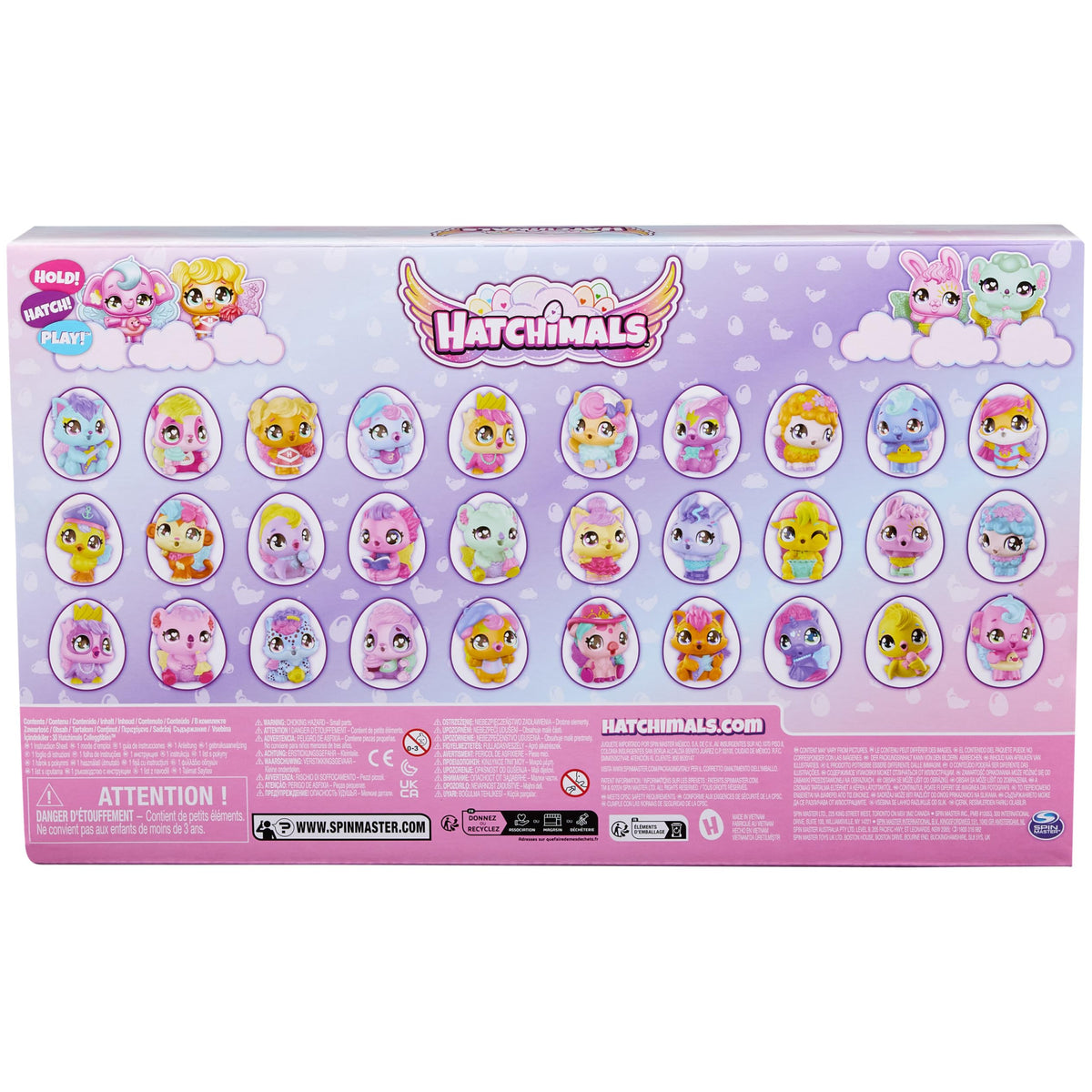 Hatchimals Alive Easter egg hunt setup for festive gifting and games.