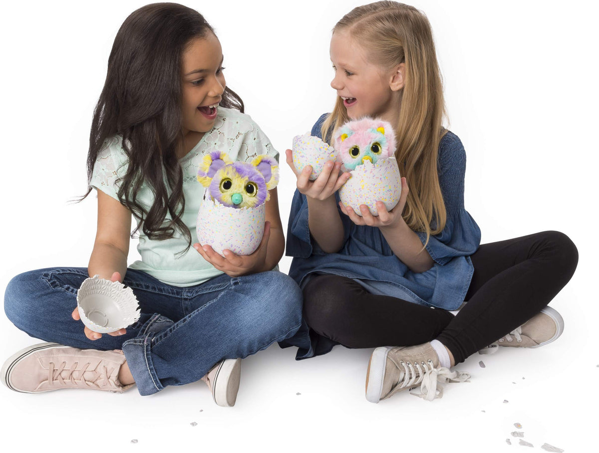 Hatchimals Mystery Hedgyhen with expandable wings for imaginative pretend flights.
