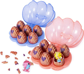 Close-up of pink shell lid for Sapphire Springs carrying case