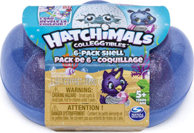 Hatchimals Sapphire Springs 6-Pack Shell with six eggs for collection and hatch adventures