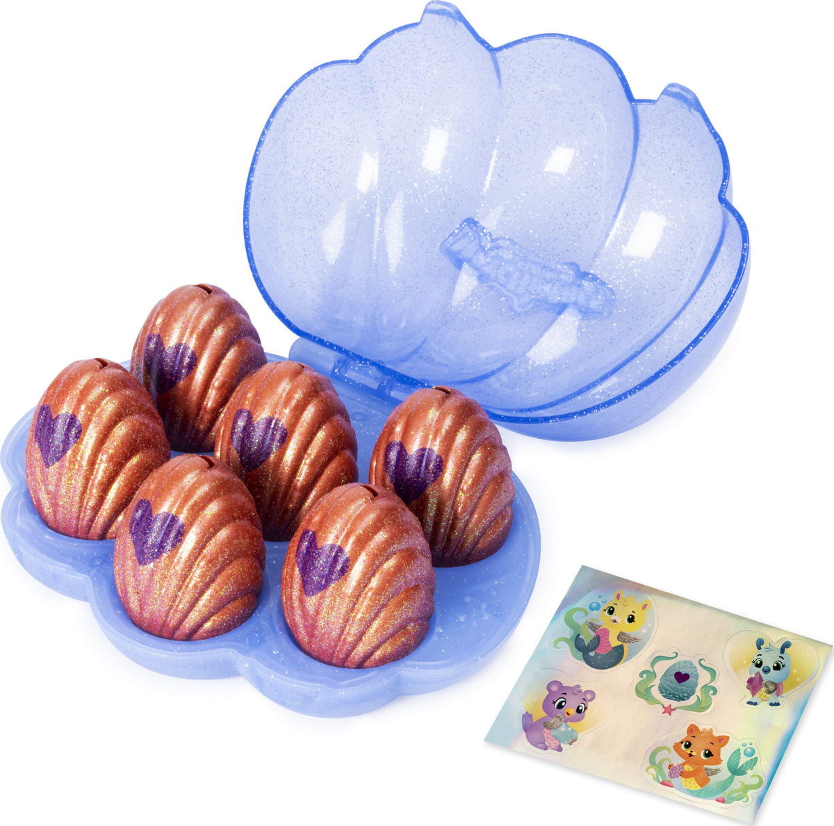 Sticker sheet included to customize the Sapphire Springs display