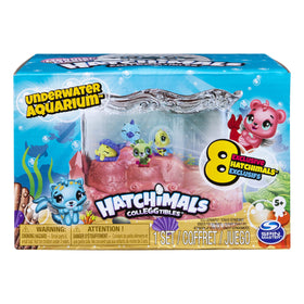 Hatchimals Underwater Aquarium warm water fill enhances immersion and color reveal