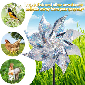 Durable Hausse pinwheels withstand wind for long-lasting display.