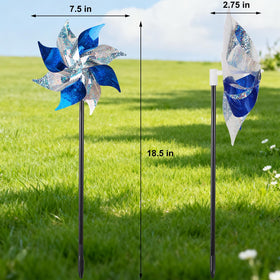 Hausse preassembled pinwheels outdoor display ready for quick installation.