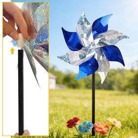 Hausse weather-resistant pinwheels endure wind for long-lasting use.
