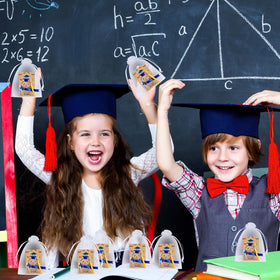 Hauwellter blue graduation bundle supports memorable photos and celebrations.