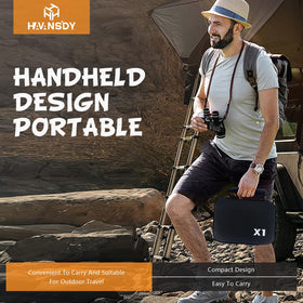 HAVANSIDY X1 compact travel case ready for quick packing