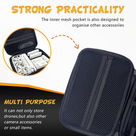 HAVANSIDY X1 inner mesh pocket neatly holds small accessories